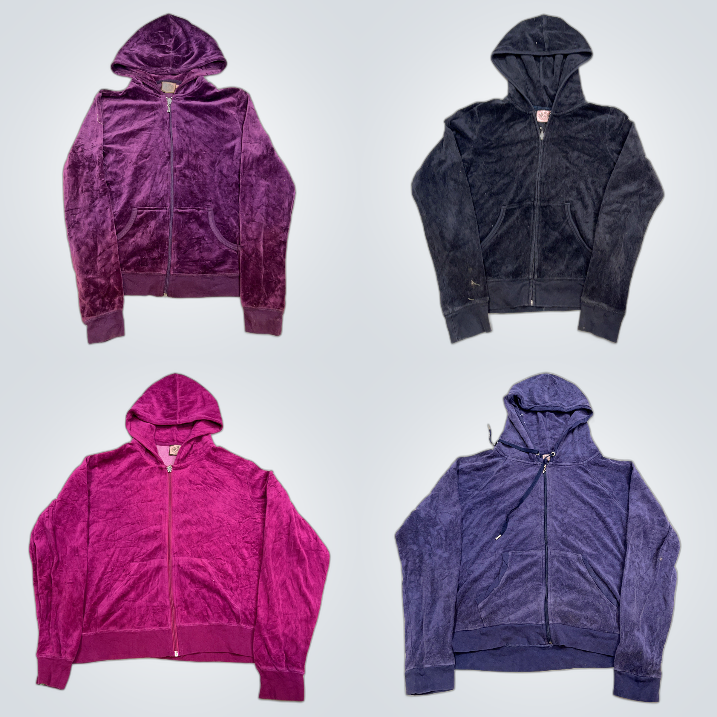 Juicy Couture Velour Hoodies Bundle