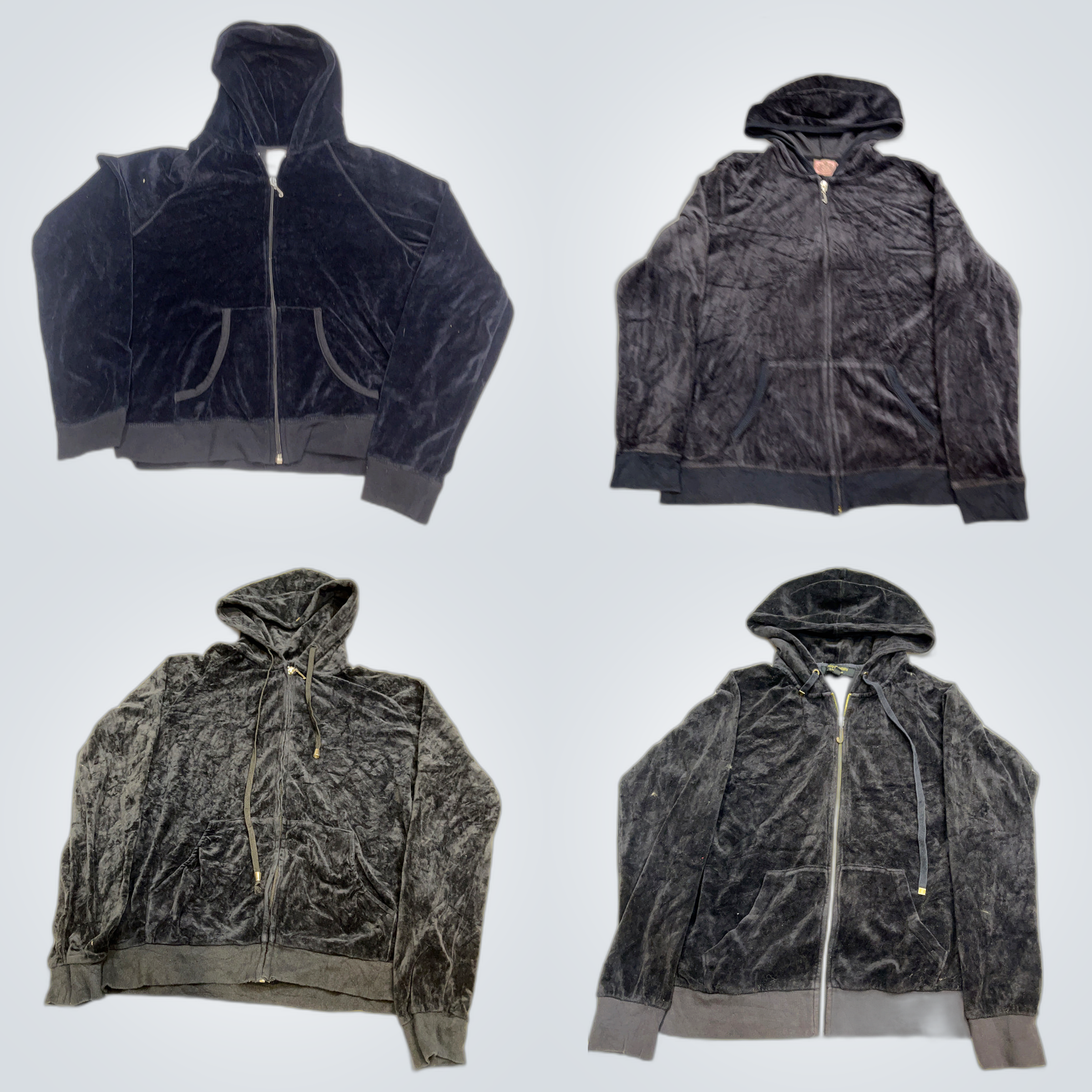 Juicy Couture Velour Sweatshirts Bundle