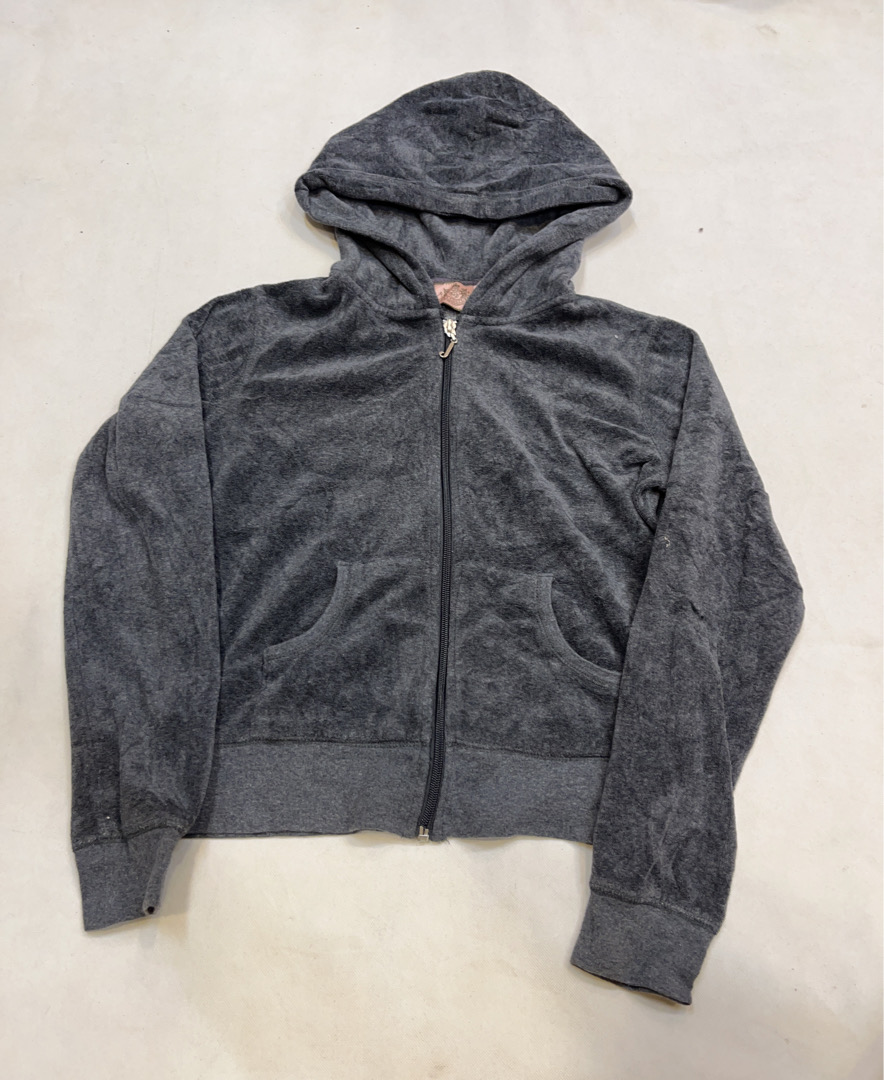 ジュシー・クチュール ベロア フーディ