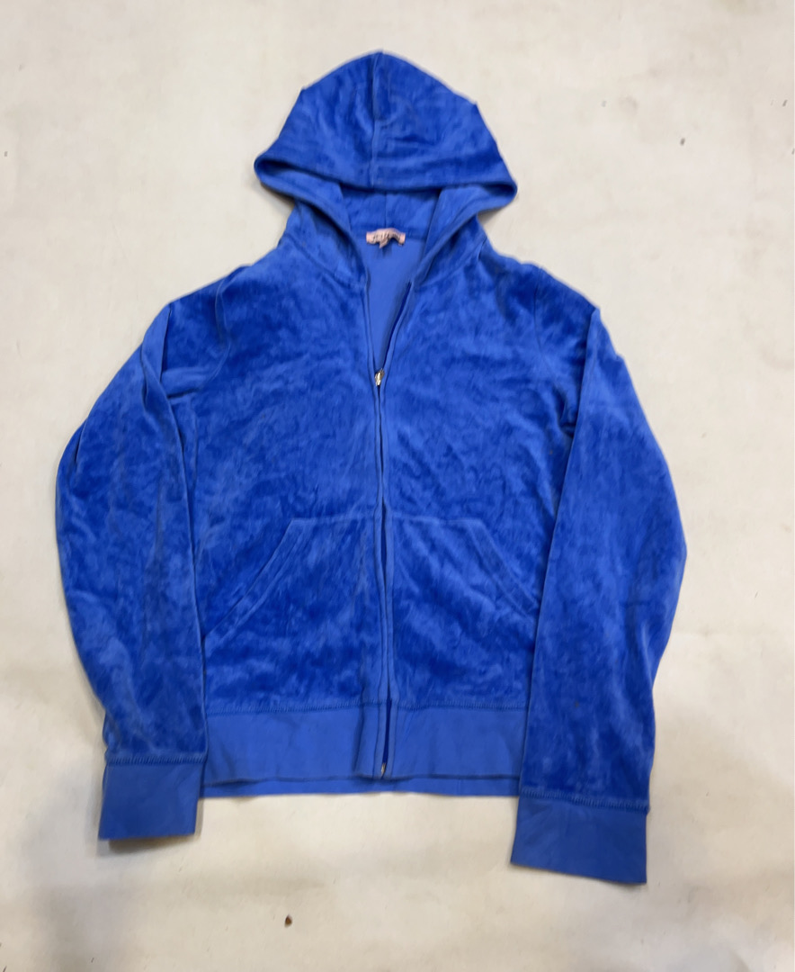 Juicy Couture Blue Velvet Hoodie