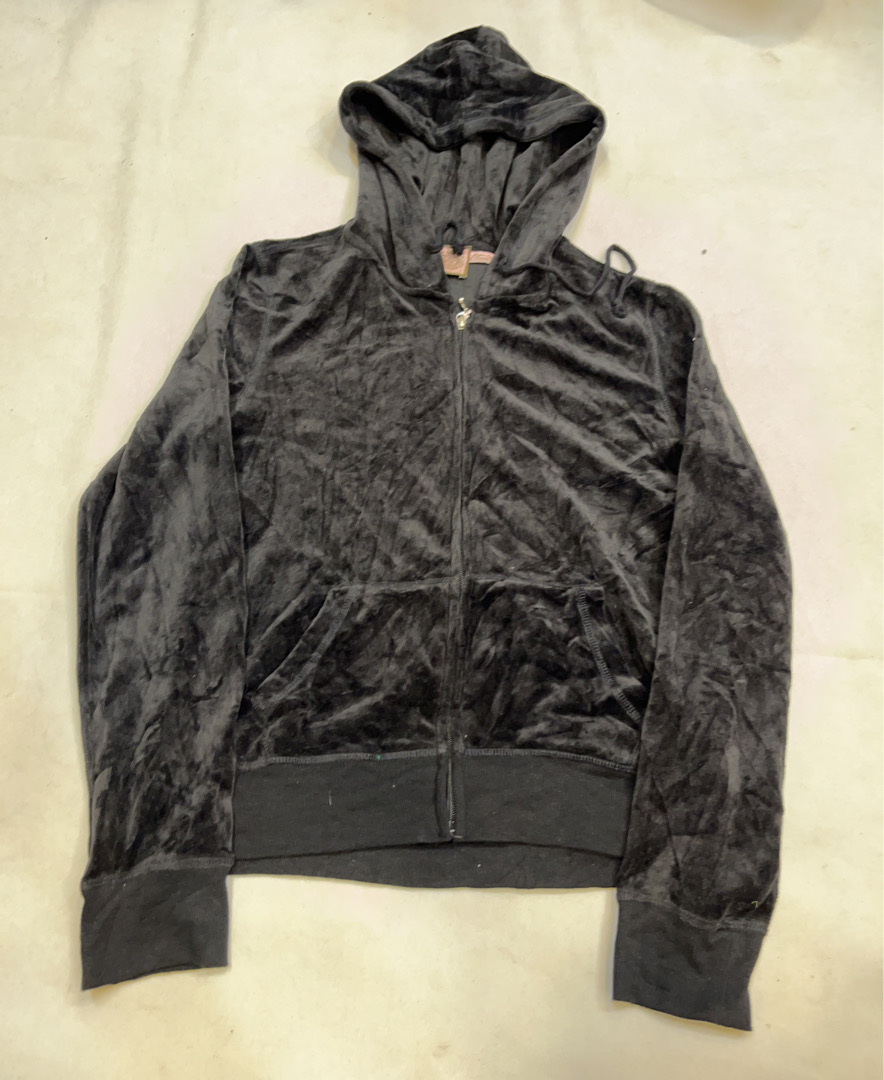 ジュシー・クチュール ベロア フーディ