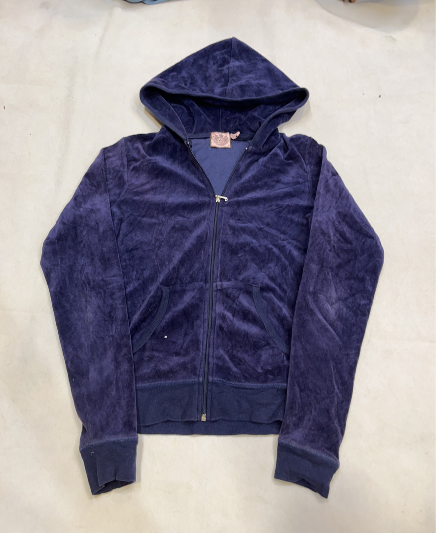 ジュイシー・クチュール ベルベット フーディ