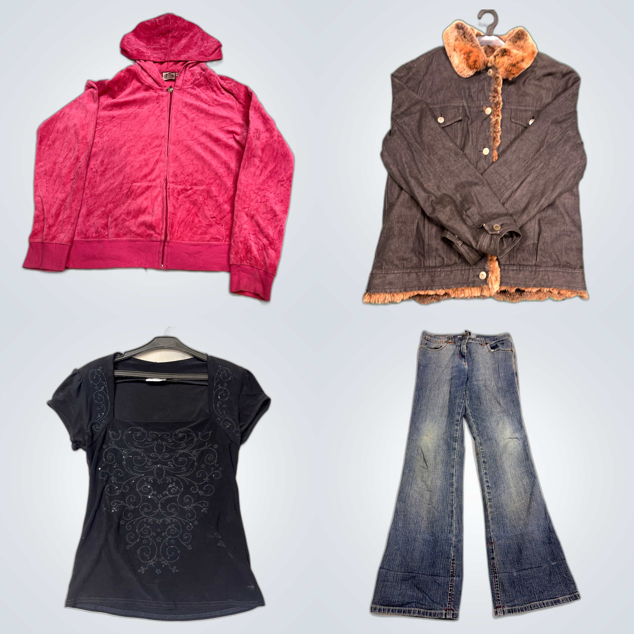 Designer Clothing Bundle: Southern Thread, Juicy C..