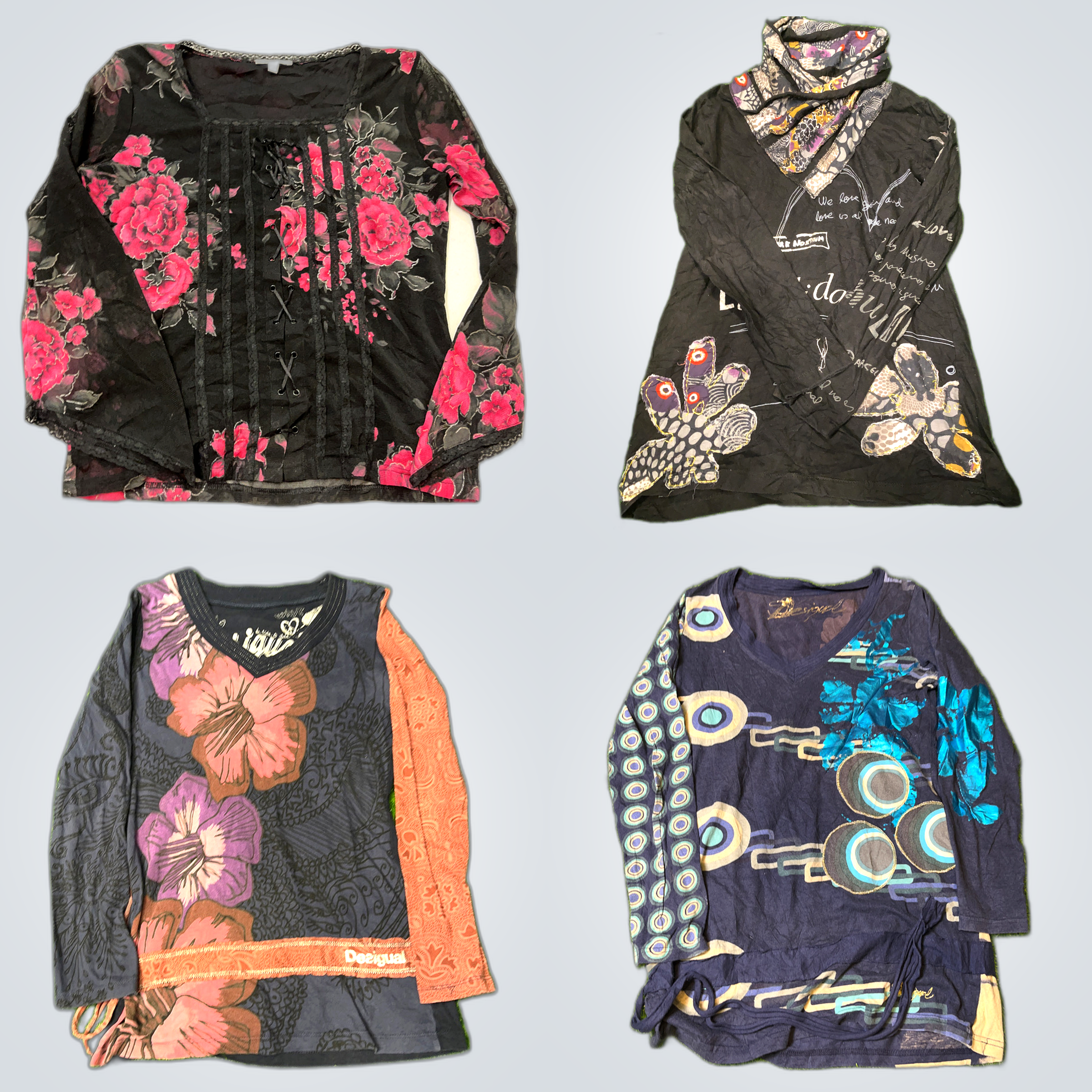 Blouses imprimées Desigual Y2K