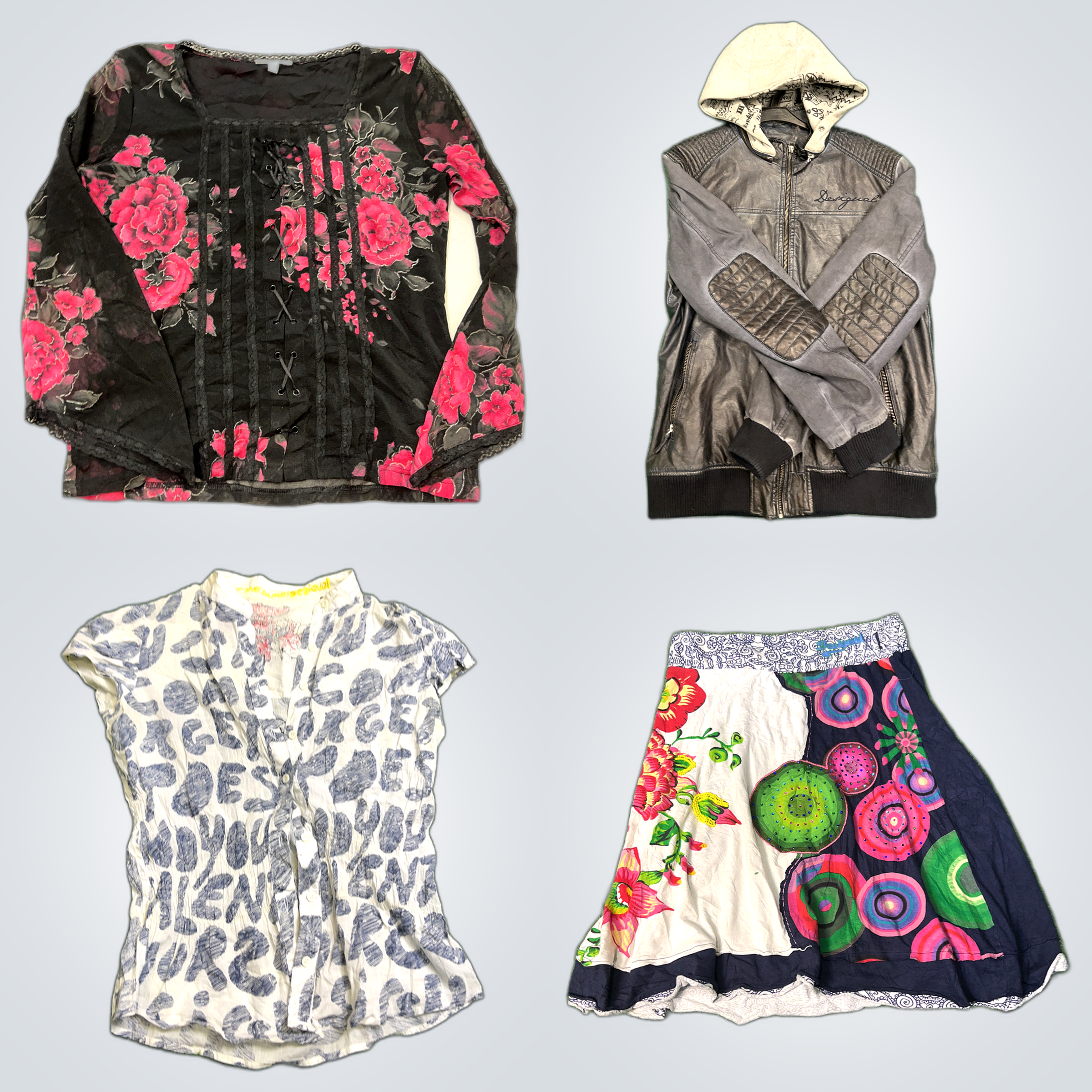 Desigual Y2K Printed Blouses