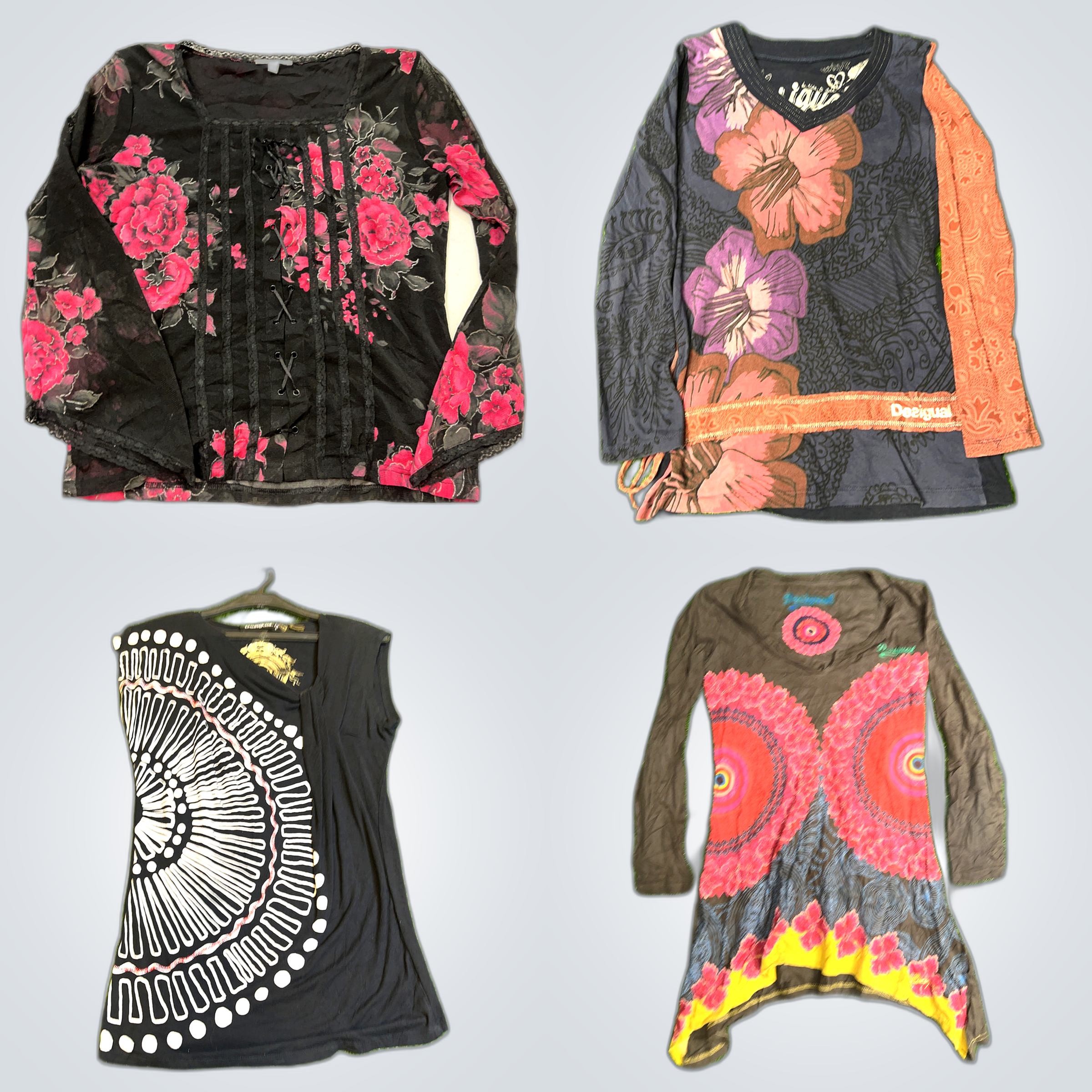Desigual Y2K Printed Blouses