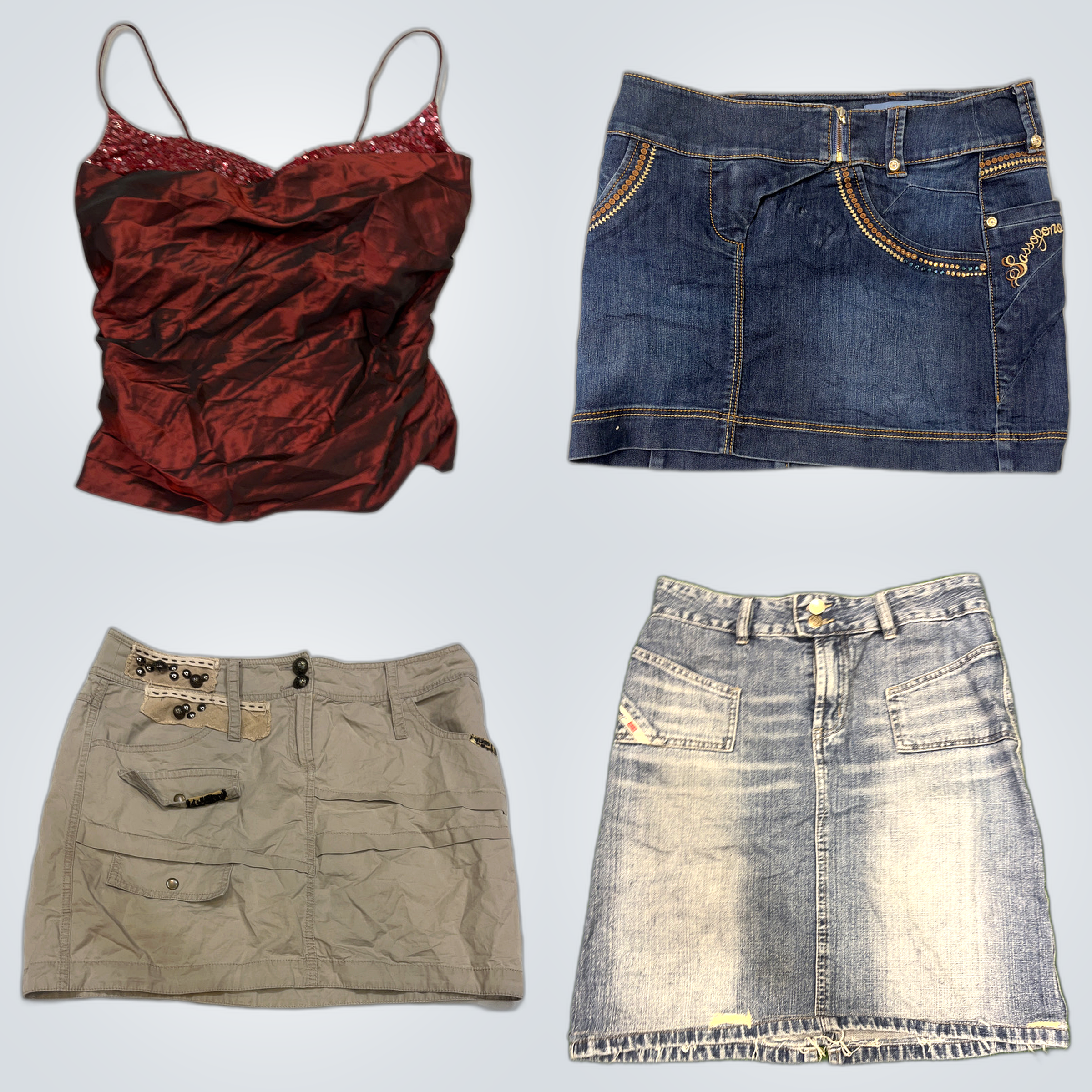 Monte Cervino & More Mixed Brand Skirt & Top Bundl..