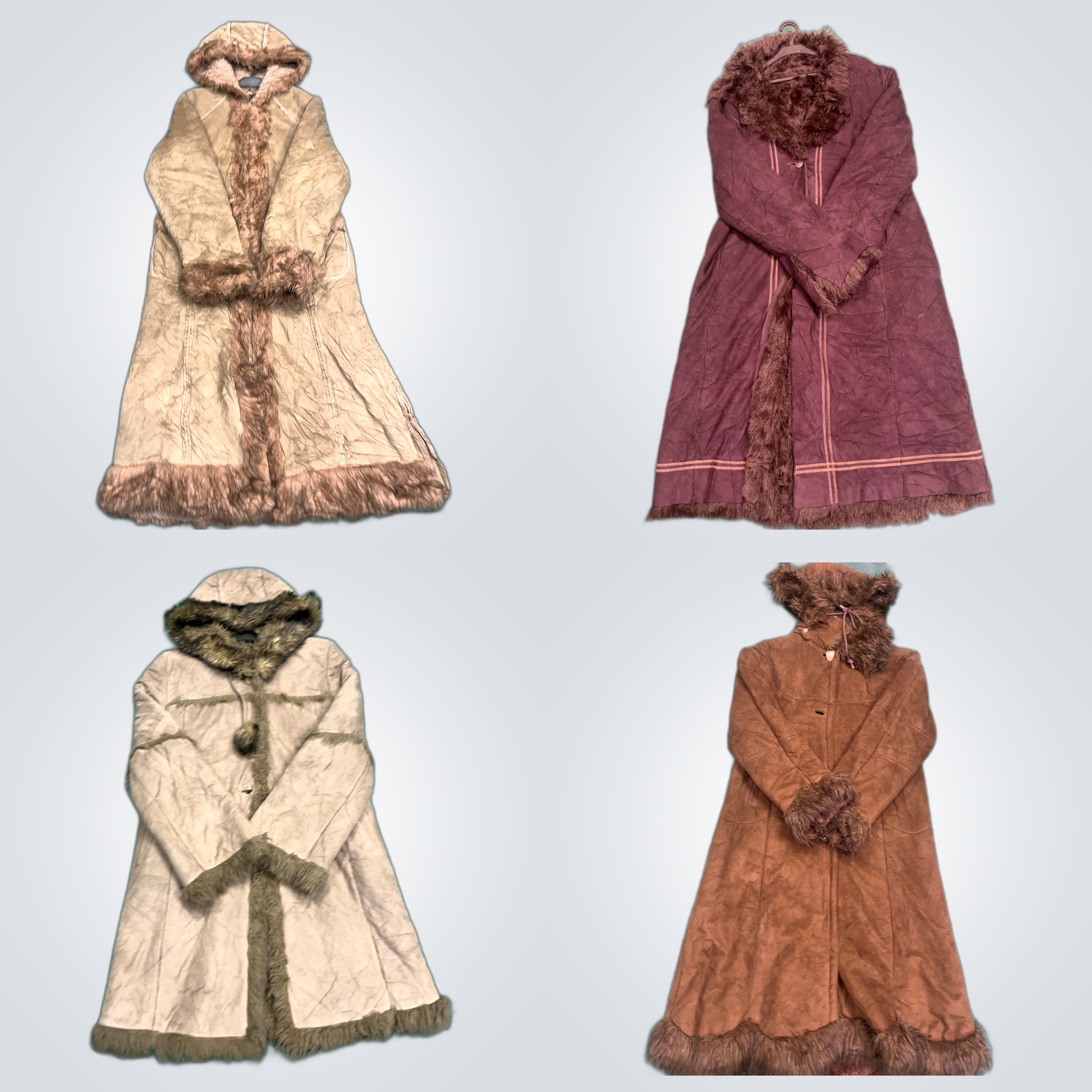Fur Trim Coats Bundle