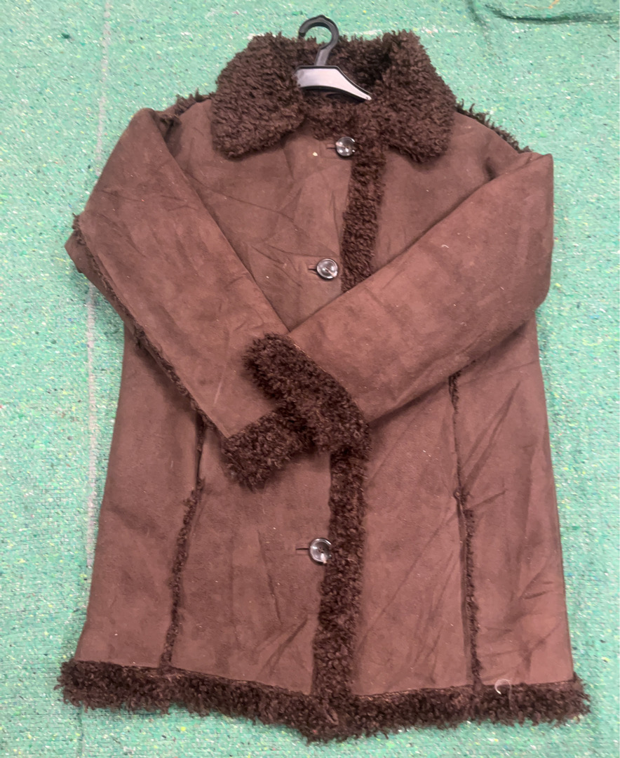 Brown Shearling Coat