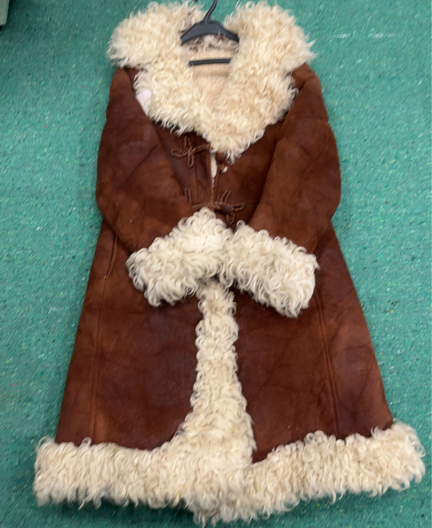 Brown Shearling Coat