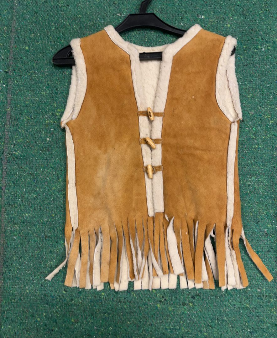 Fringed Suede Vest