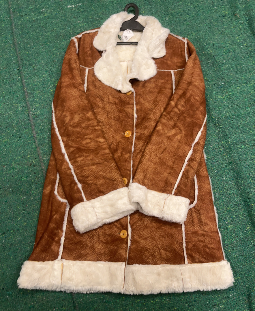 Cappotto Marrone Peloso