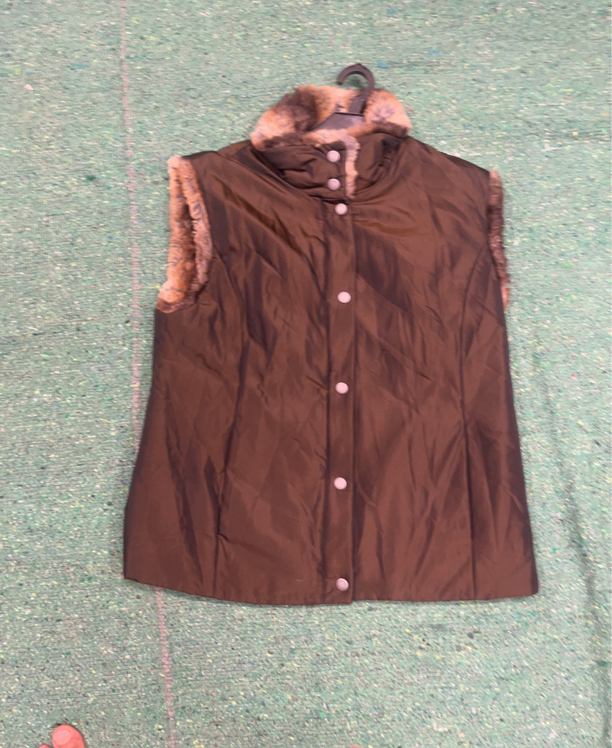 Gerry Weber Fur-Trimmed Puffer Gilet