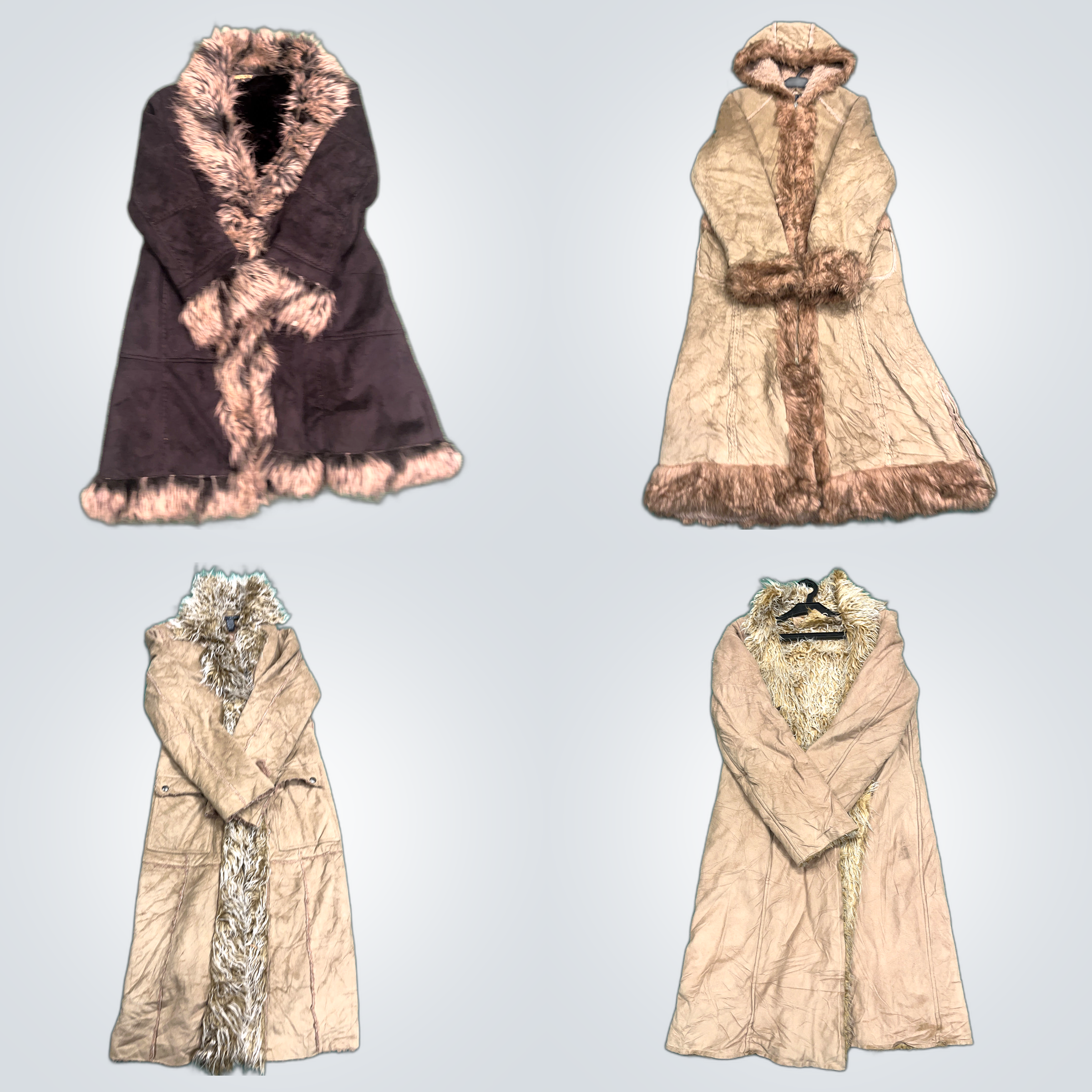 Fur Trimmed Coat Bundle