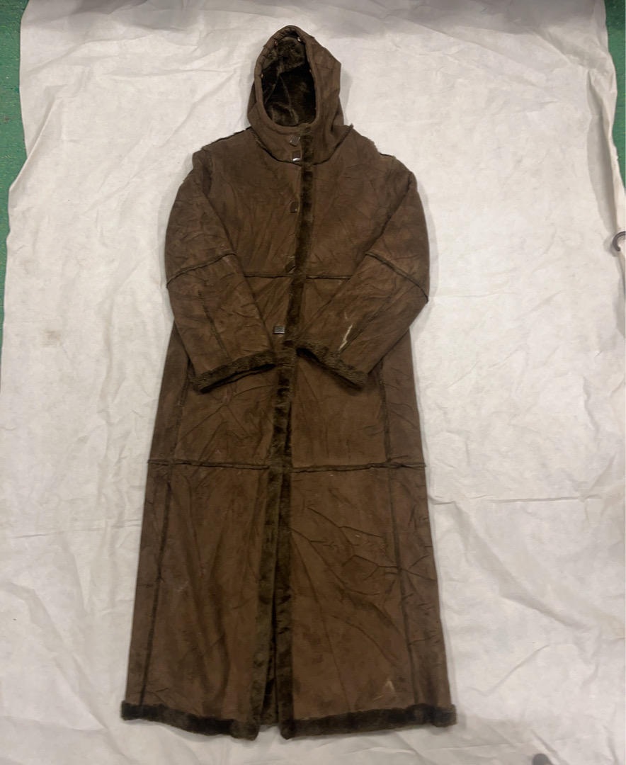 Brown Hooded Coat