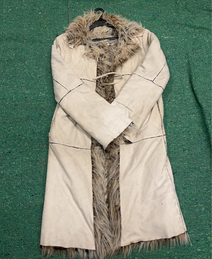 Long Fur-Lined Coat