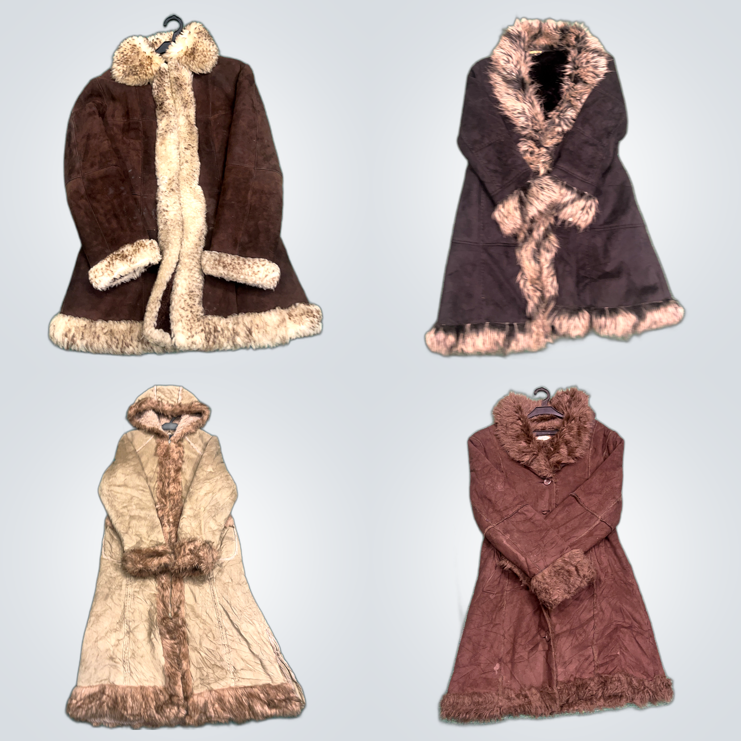 Fur Coats with Trim