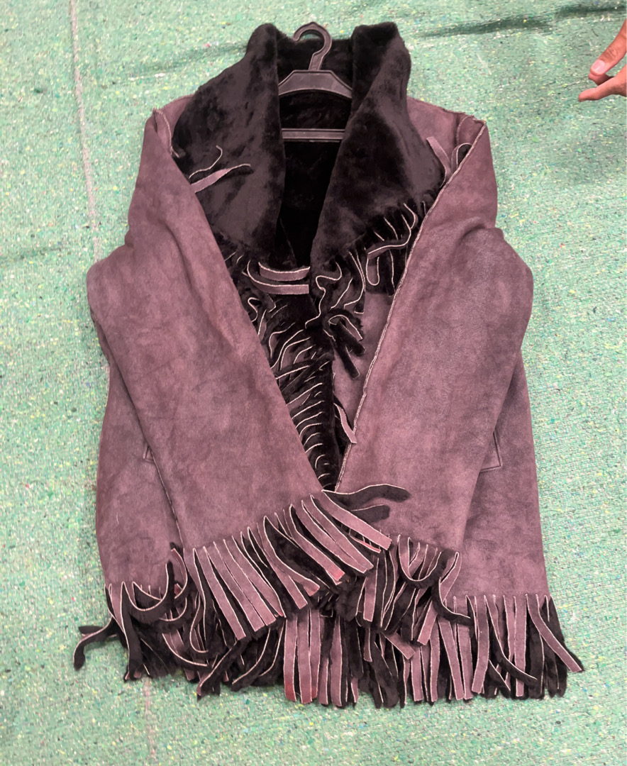 Colete de Camurça Franqueado