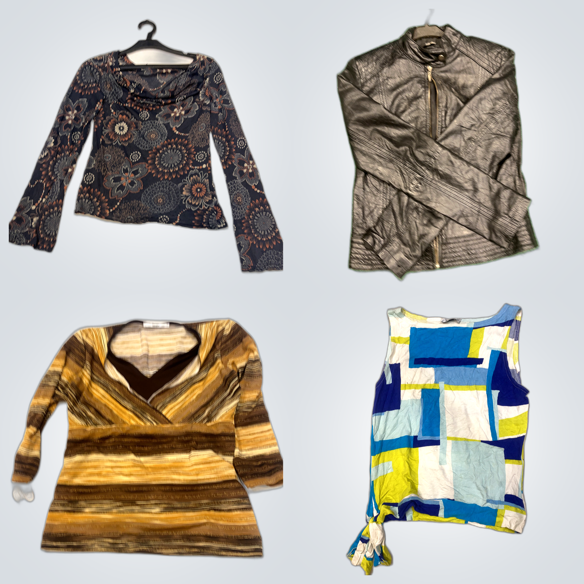 Xanaka Y2K Printed Blouses