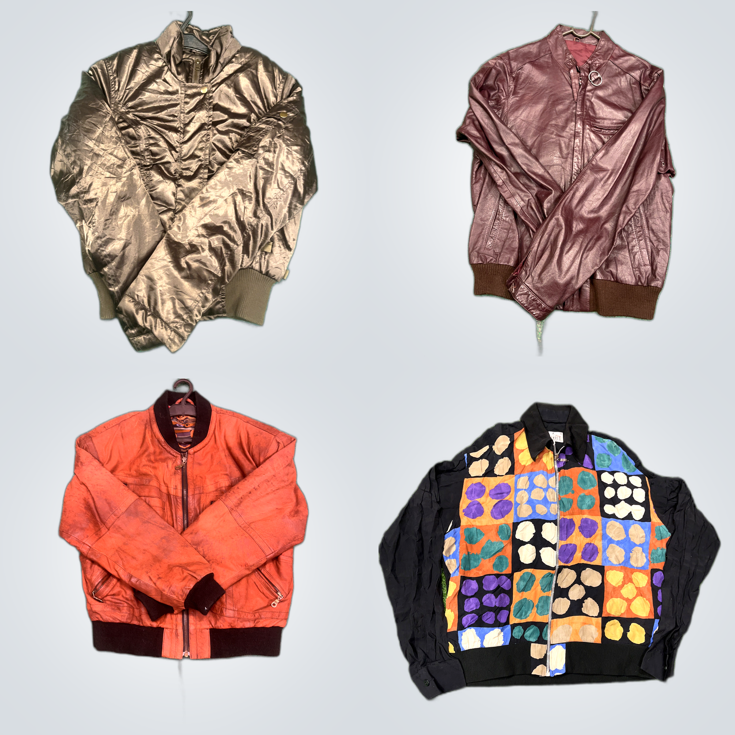 Y2K Leather Jacket Bundle