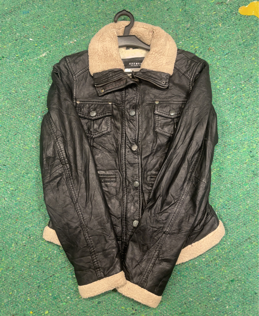 Giacca in pelle Oakwood