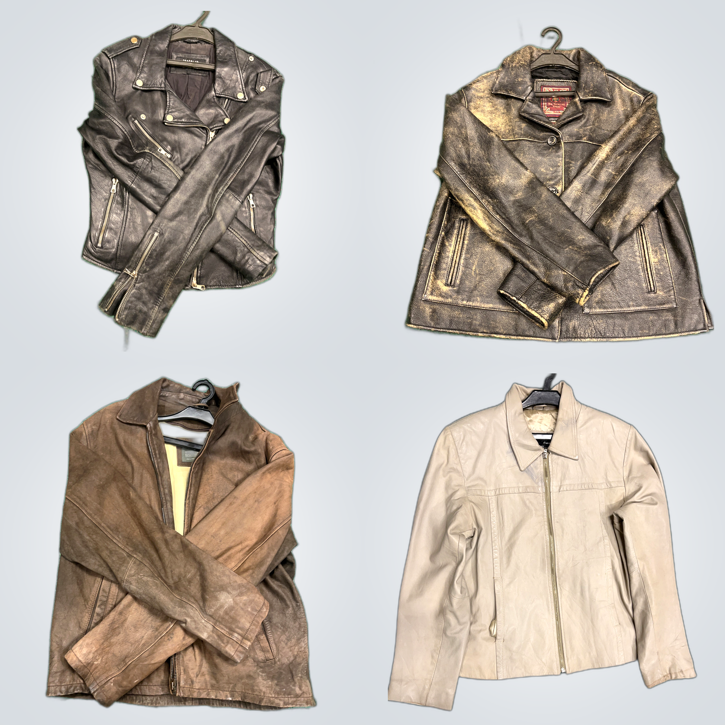 Brown Leather Jackets Bundle