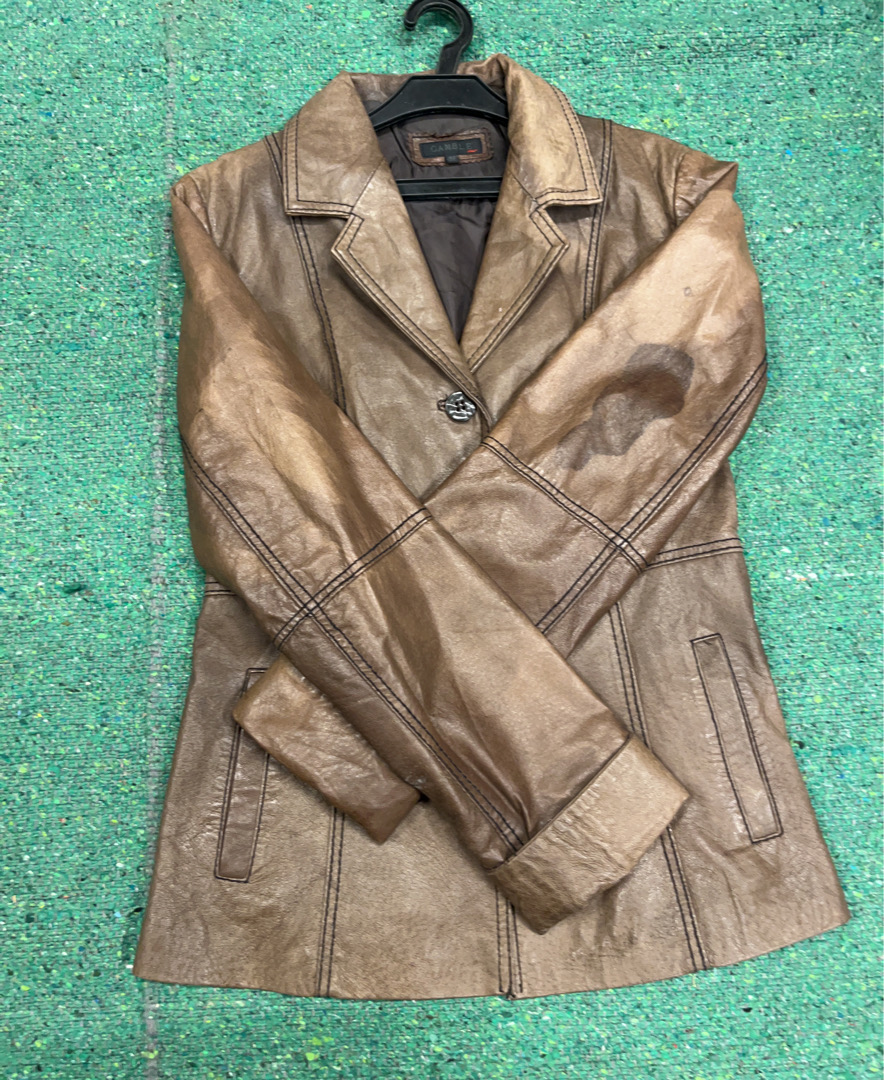 Giacca di pelle Gamble