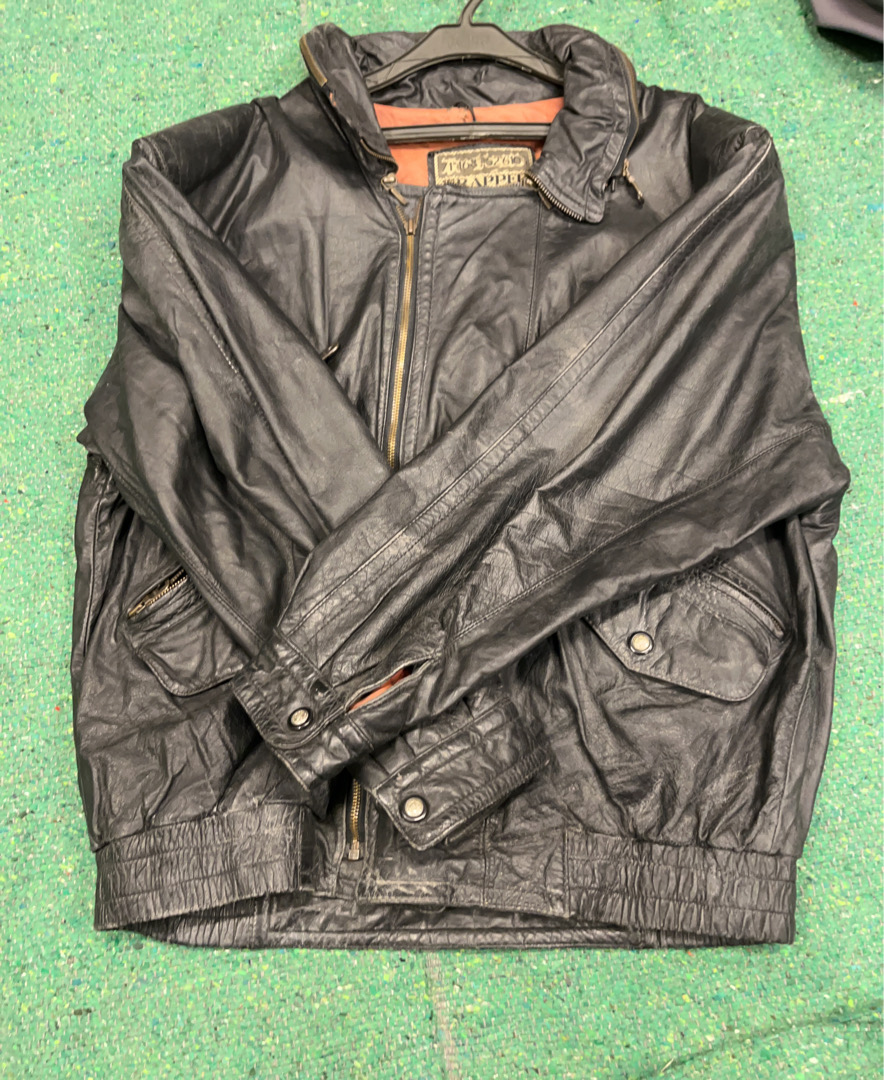 Jaqueta de Couro Trapper