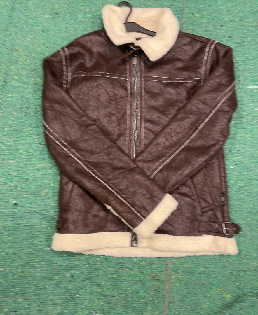 Indigo Shearling Jacket