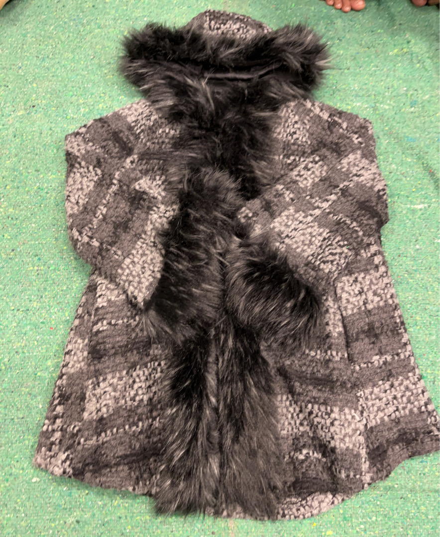 Furry Gray Vest