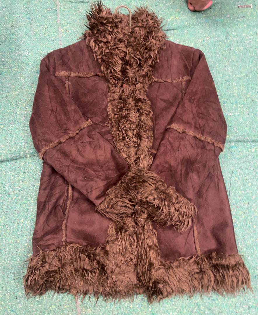 Nouvelle Manteau doublé en fourrure Morrigan