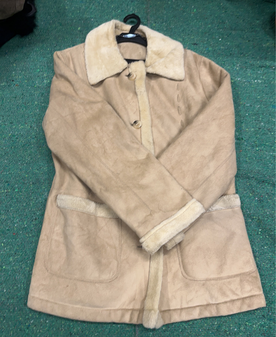 Tan Faux Fur Jacket