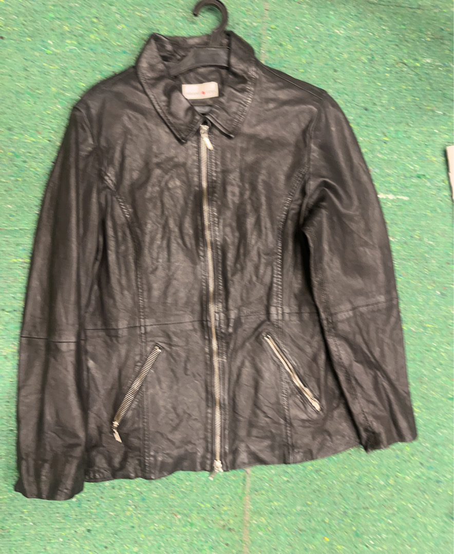 Helena Vera Black Leather Jacket