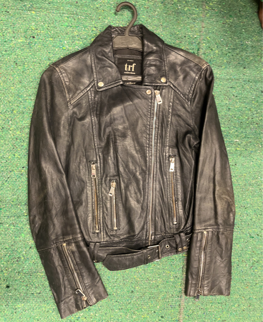 Zara TRF Leather Jacket