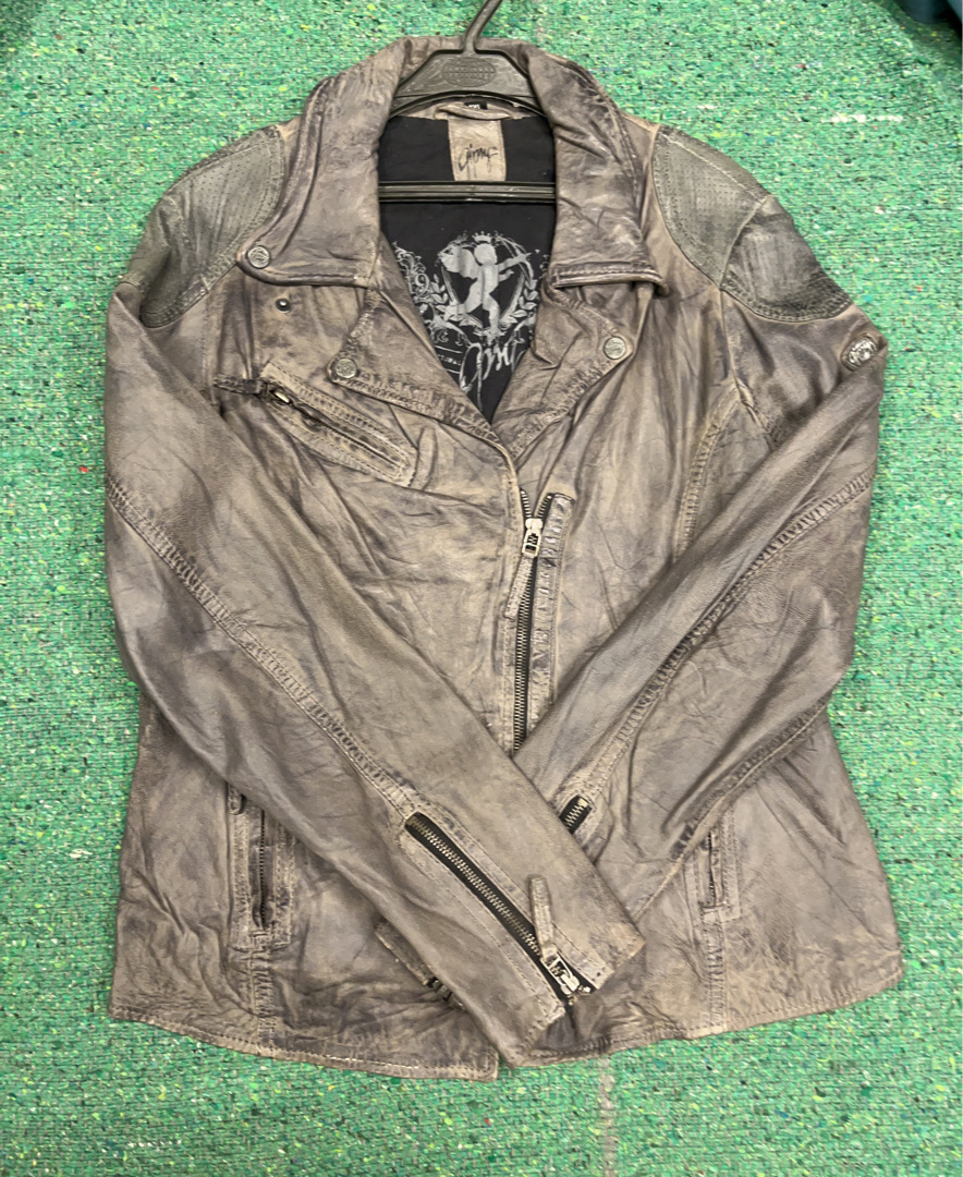 Veste en cuir gitane