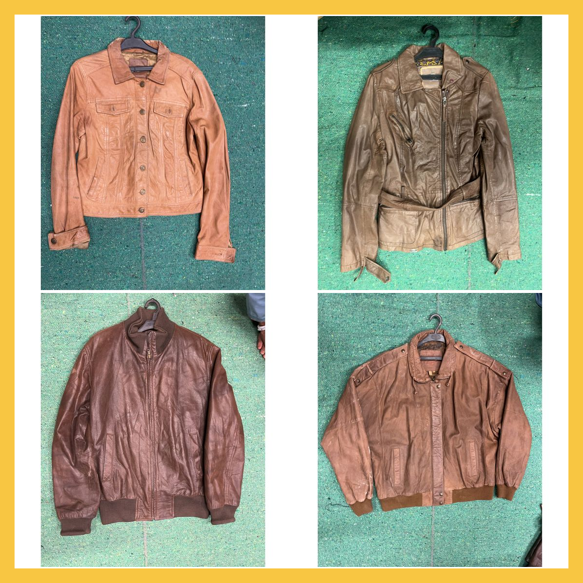 Lederjacken-Bundle - 10 Teile Mix Marken Paul & Pa..