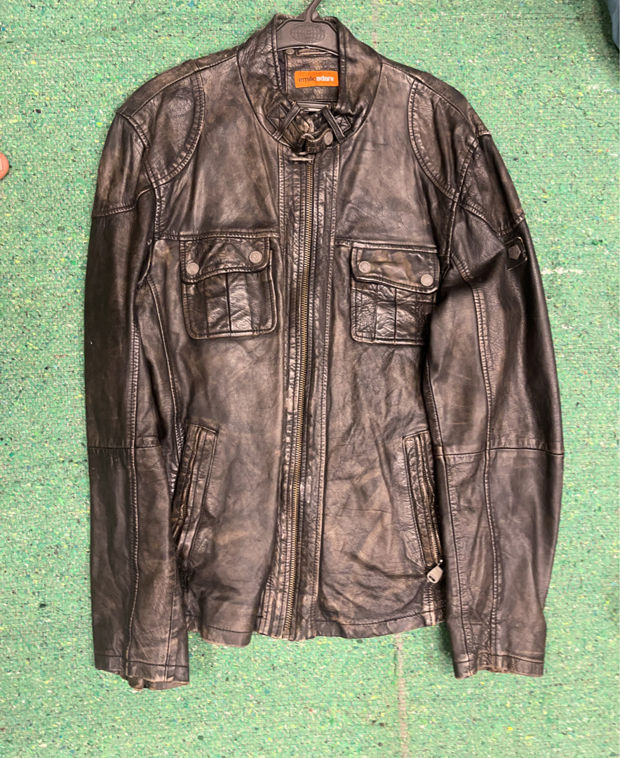 emilio adani Leather Jacket