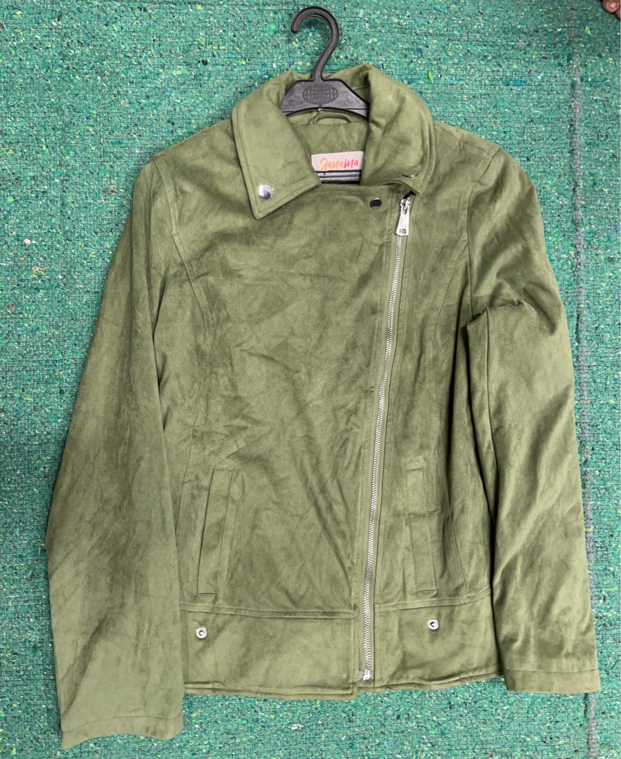 Green Suede Jacket