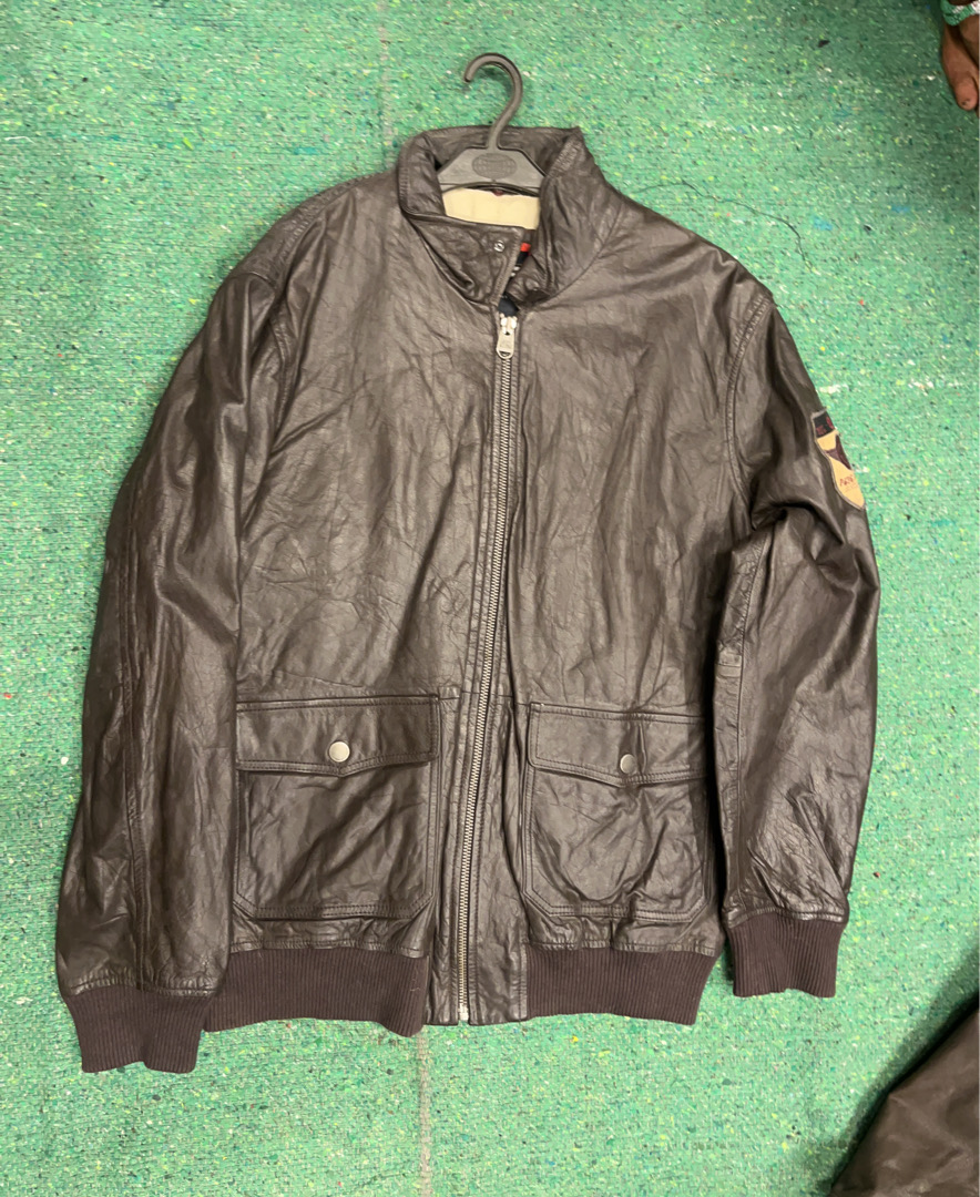 Pepe Jeans London Leather Jacket