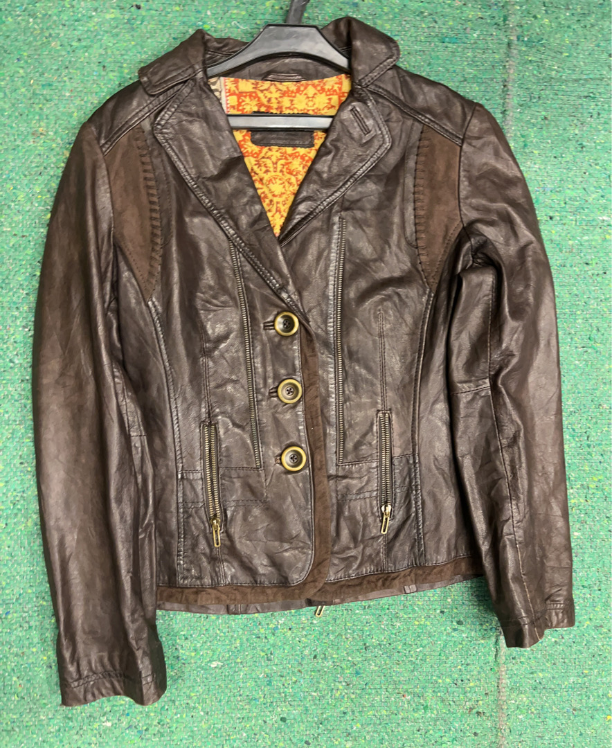 Teddy Bear Leather Jacket
