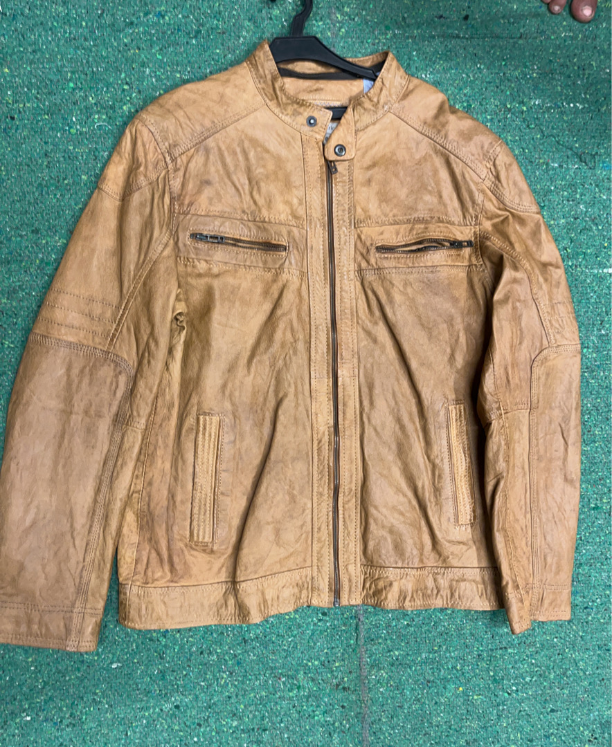 Veste en cuir Angelo Litrico