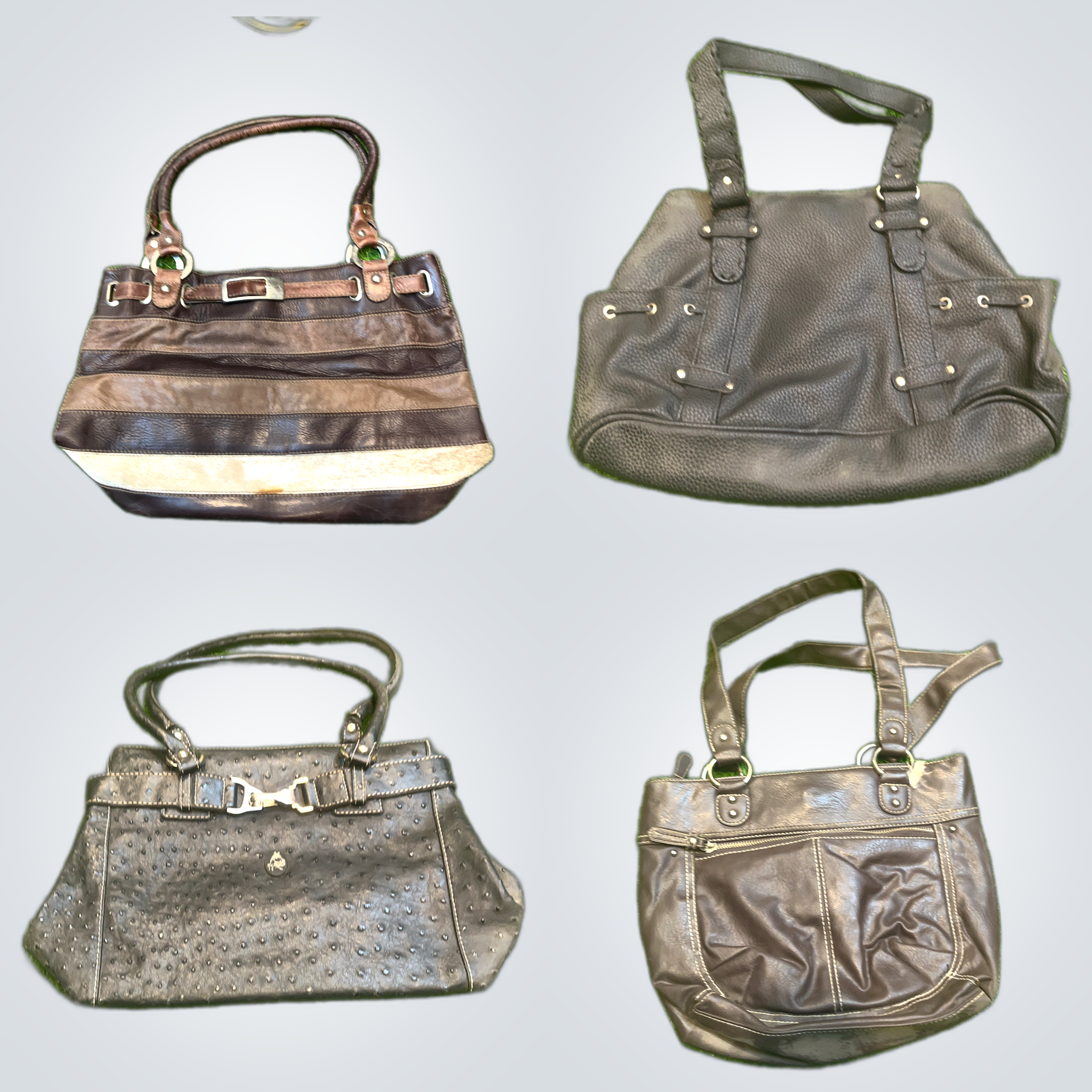 Ensemble de sacs en cuir Y2K