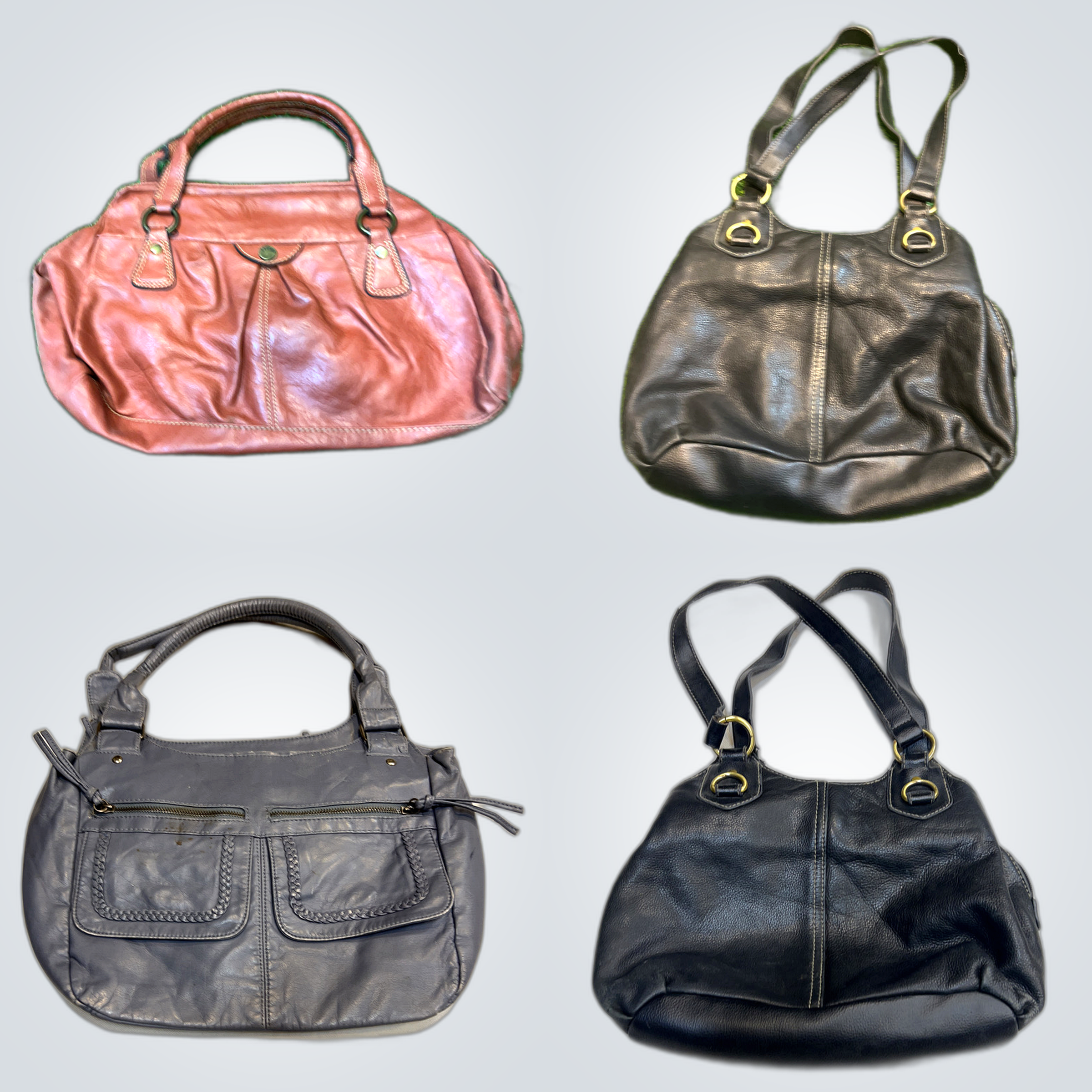 Bolsa de Couro e Sacolas Tote