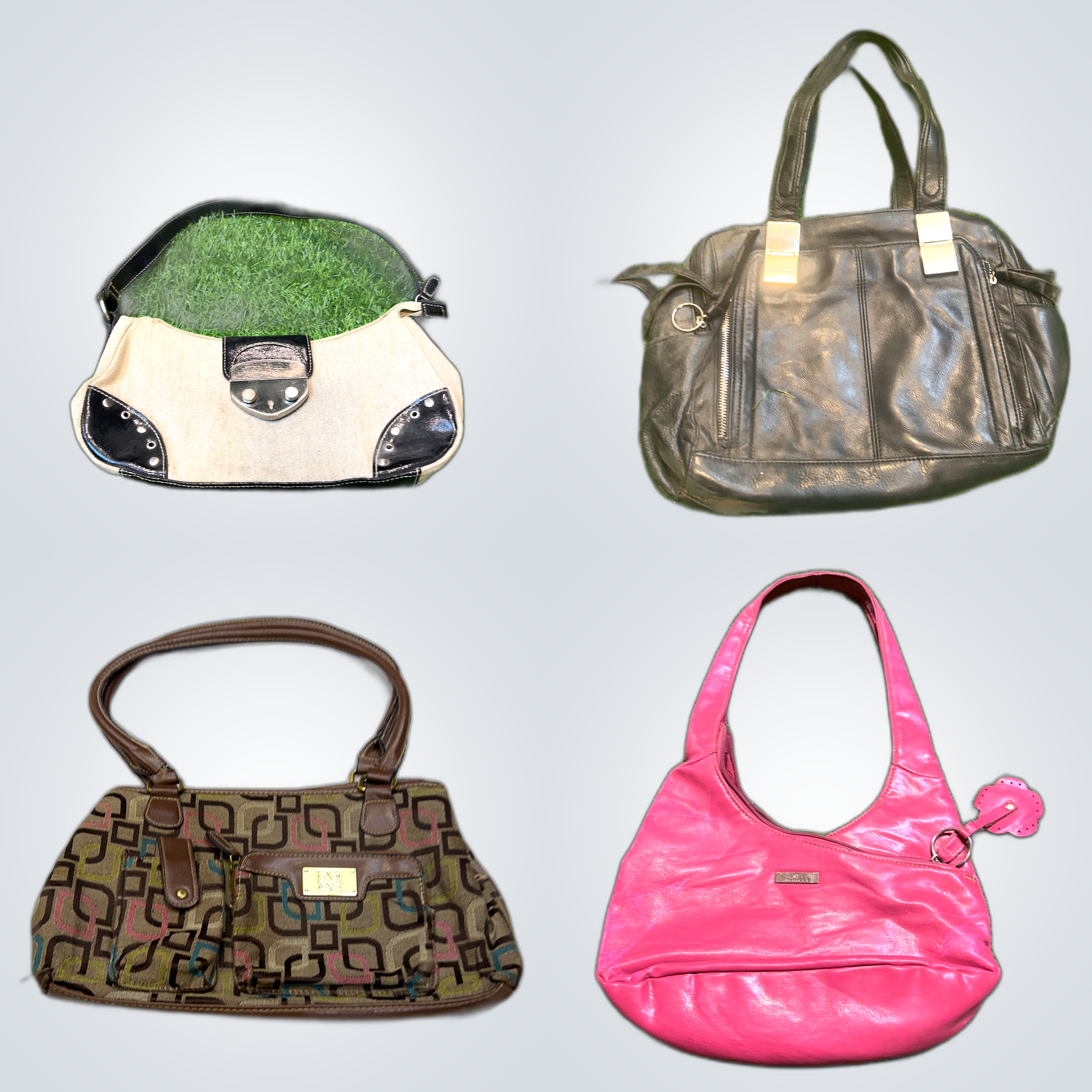 Leather Shoulder Bag Bundle