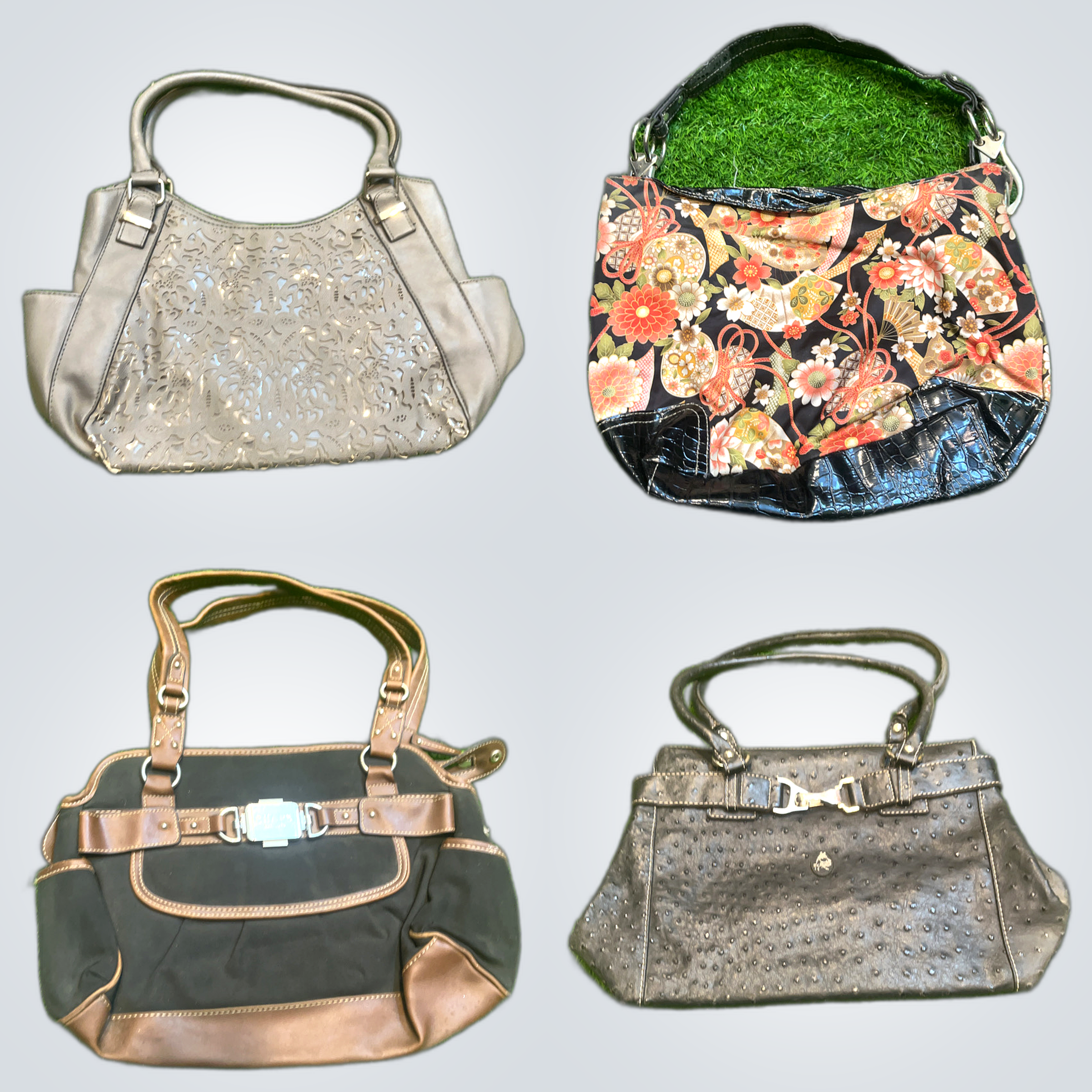 Tigra Ecopolo CHAPS Tote & Small Handbag Bundle 10..