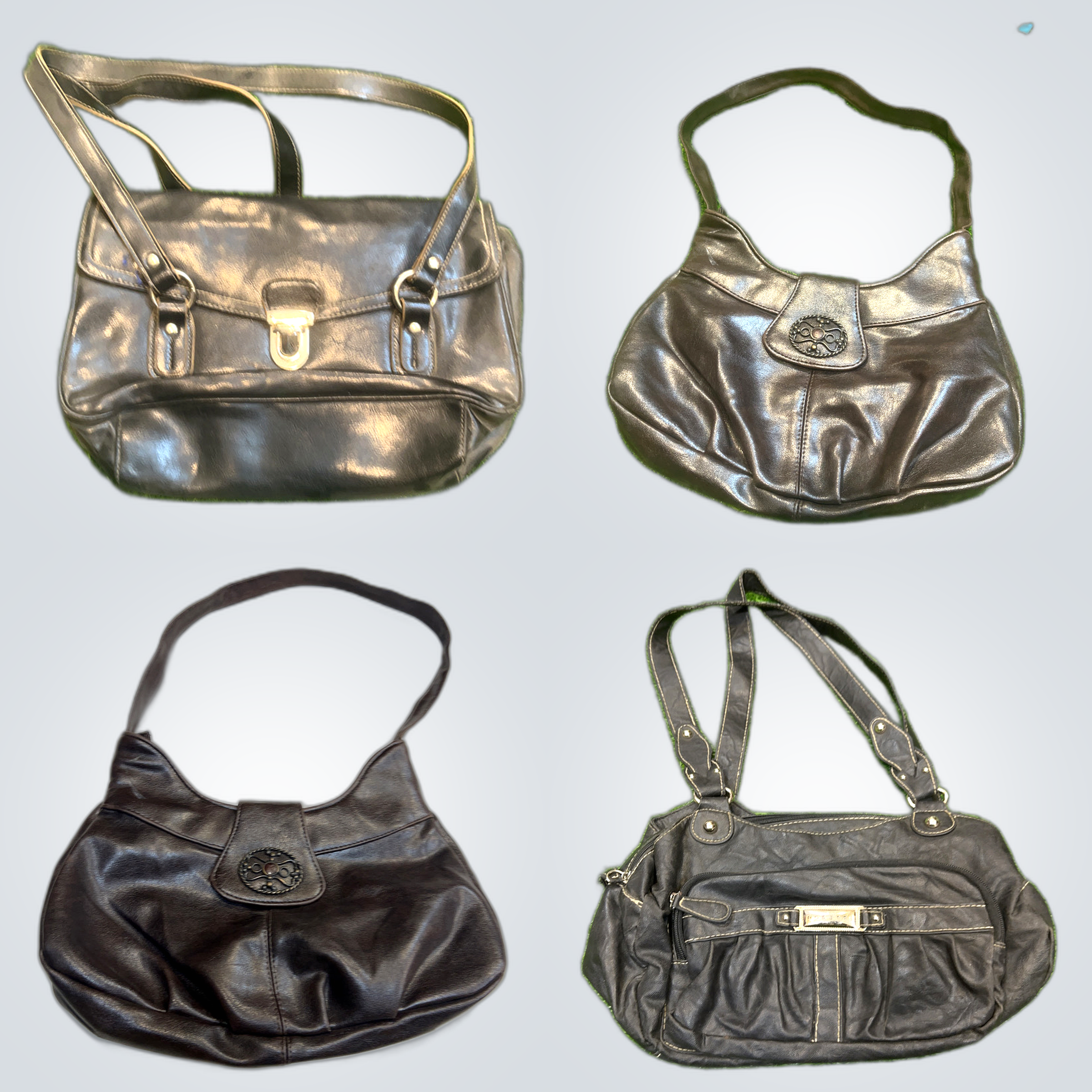 Small Leather Handbag Bundle