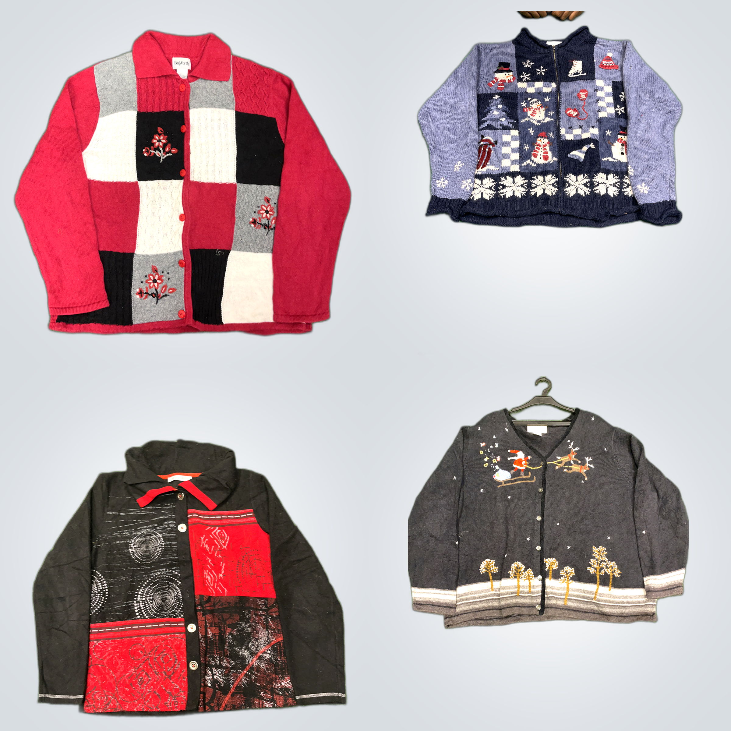 Floral Pattern Knitwear Bundle