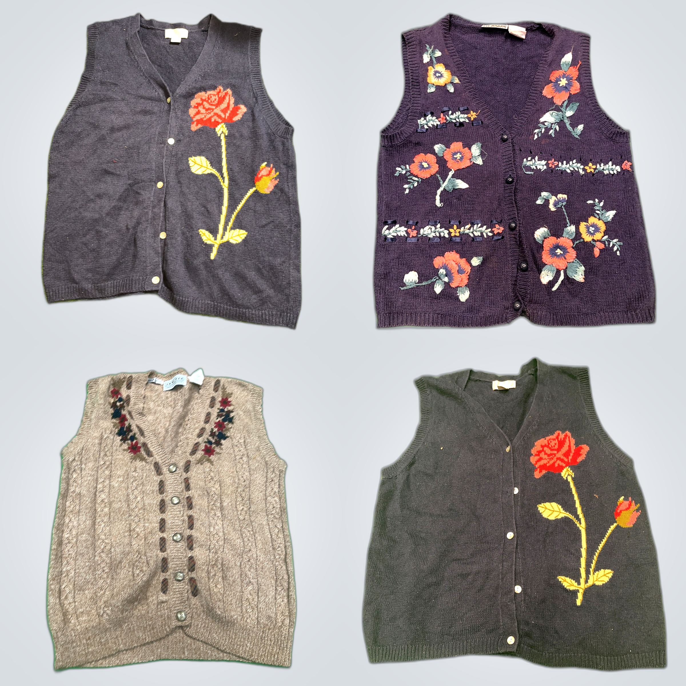Y2K Floral Cardigans Bundle