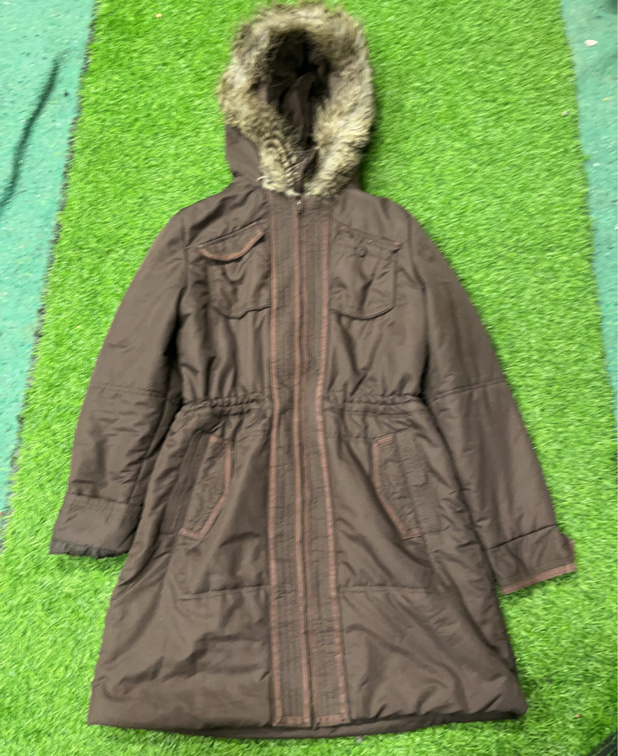 Next Cappotto con Cappuccio Marrone