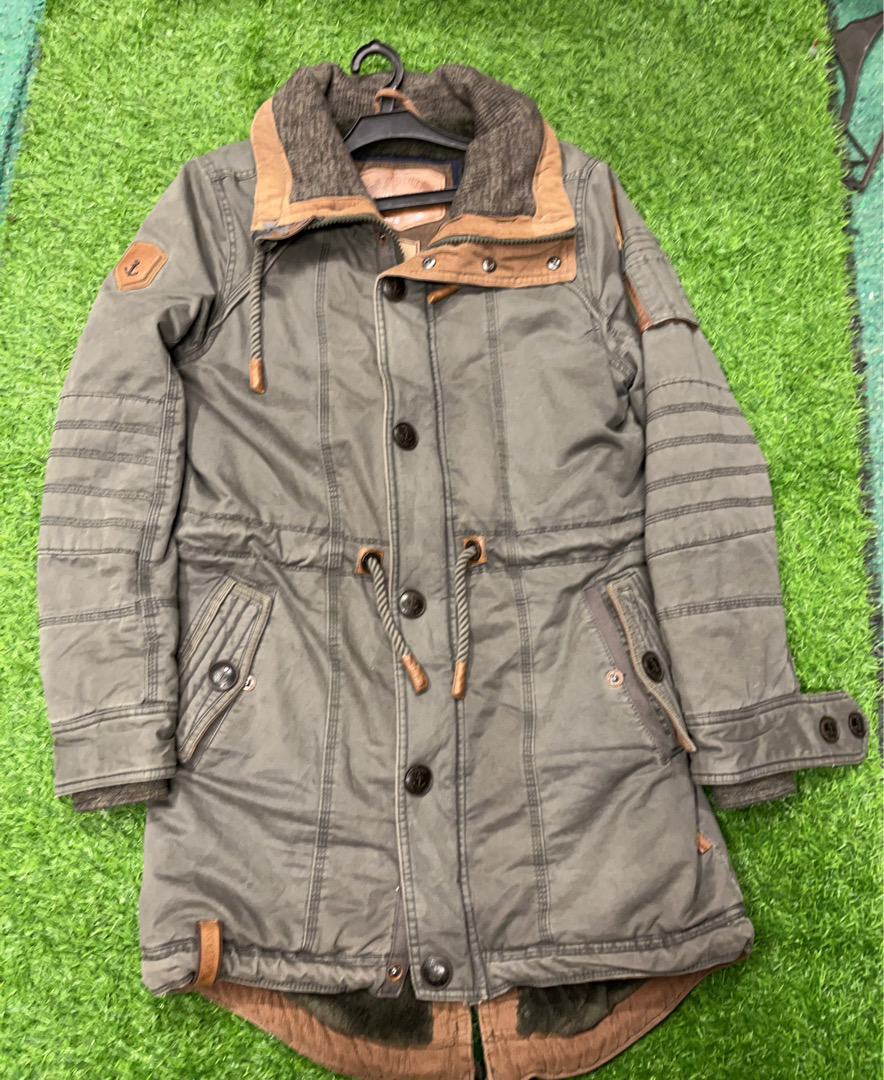 Naketano Gray Puffer Jacket